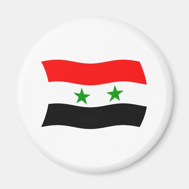 Syria Flag Magnet (Front)