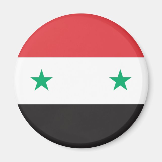 Syria Flag Magnet (Front)
