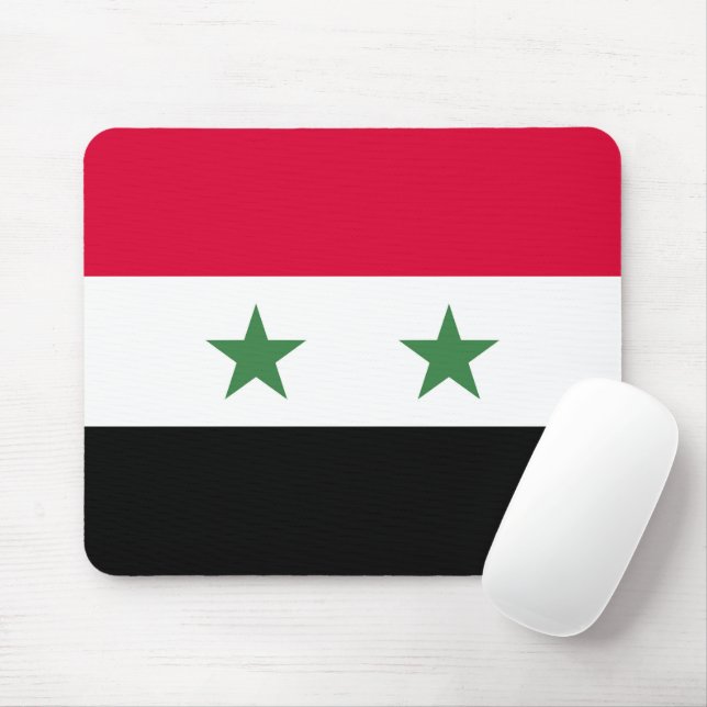 Syria flag mouse pad (With Mouse)