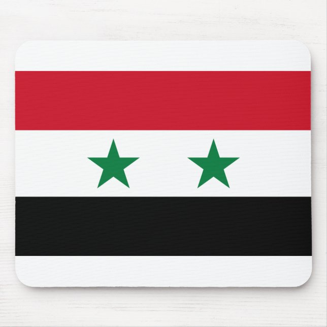 Syria Flag Mouse Pad (Front)