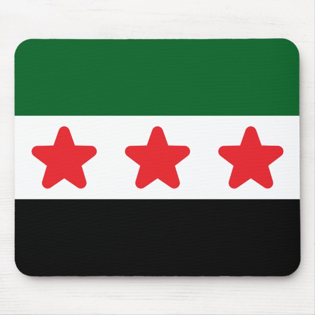 Syria flag pad mouse mouse pad (Front)