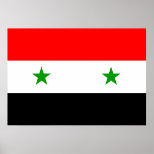 Syria Flag Poster