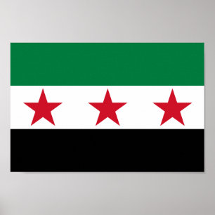 Syria Flag Poster