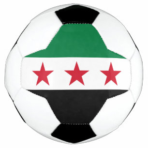 Syria Flag Soccer Ball