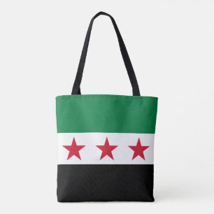 Syria Flag Tote Bag