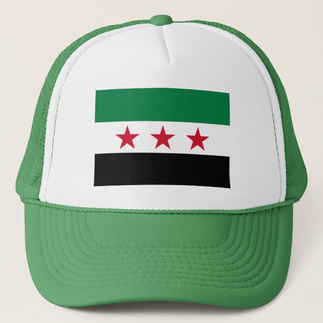 Syria Flag Trucker Hat (Front)
