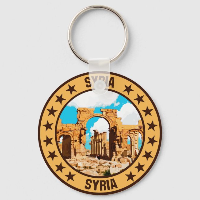 Syria                                              key ring (Front)