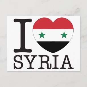 Syria Love v2 Postcard