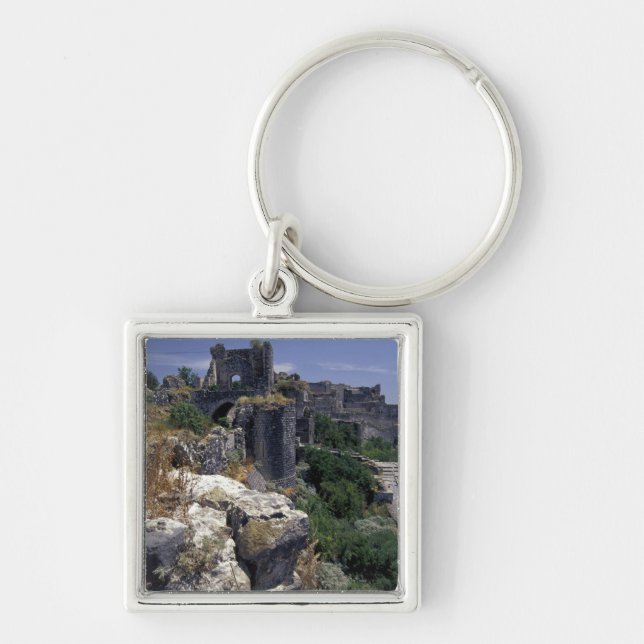 Syria, Marqab Castle, Crusaders castle located Key Ring (Front)