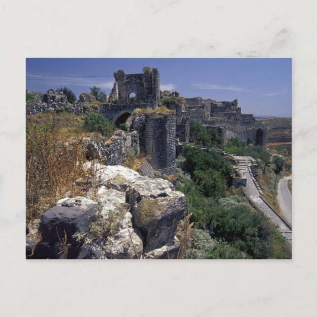 Syria, Marqab Castle, Crusaders castle located Postcard (Front)