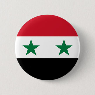 Syria Old Flag 6 Cm Round Badge
