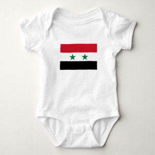 Syria Old Flag Baby Bodysuit
