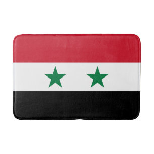 Syria Old Flag Bath Mat