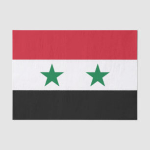 Syria Old Flag Tissue Paper