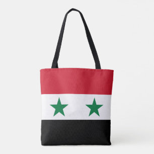 Syria Old Flag Tote Bag