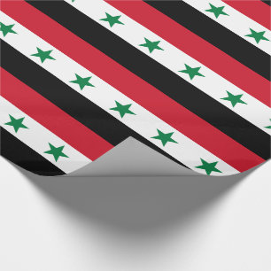 Syria Old Flag Wrapping Paper