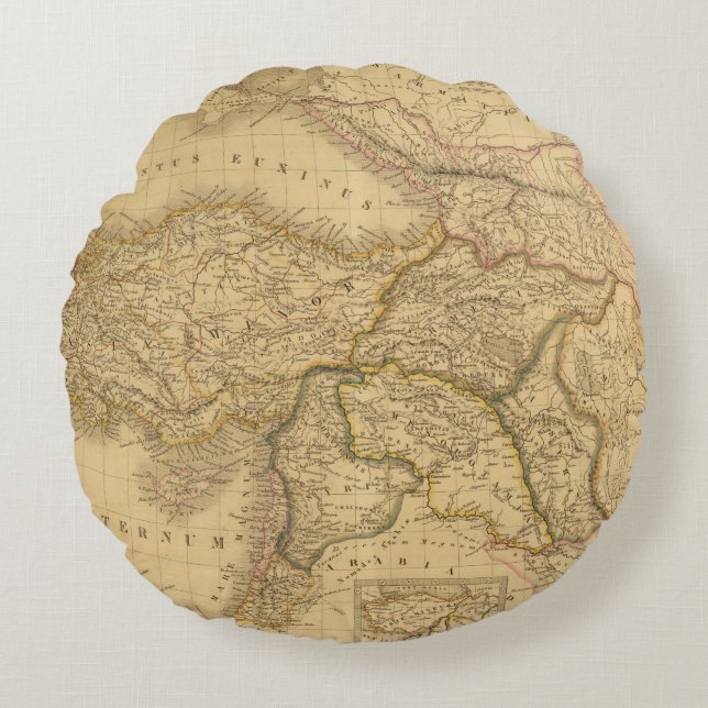 Syria Round Cushion (Front)