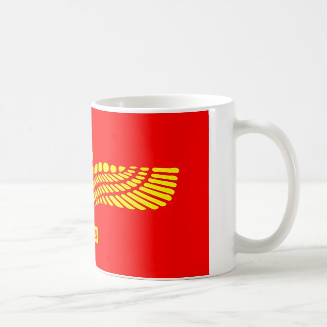Syriac Aramaic Flag Coffee Mug (Right)