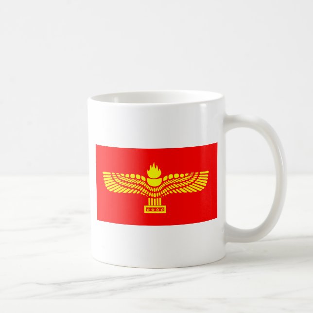 Syriac Aramaic People, Syria flag Coffee Mug (Right)