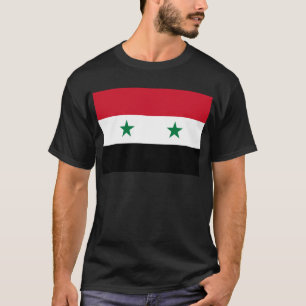 Syrian Arab Republic Flag - Flag of Syria T-Shirt