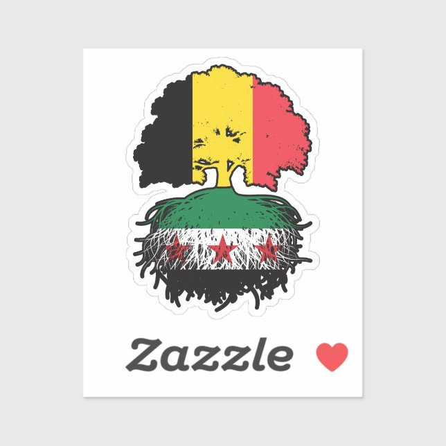 Syrian Belgian Roots and Crown Tree (Sheet)