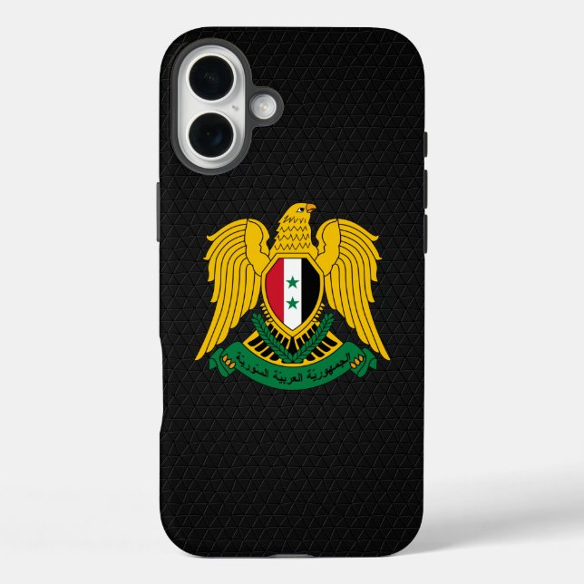 Syrian coat of arms Case-Mate iPhone case (Back)