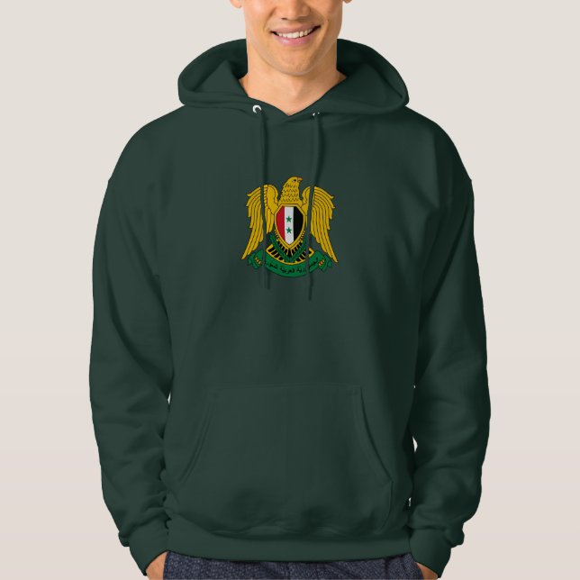 Syrian coat of arms hoodie (Front)