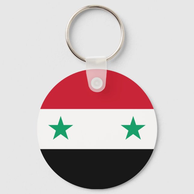 Syrian Flag Key Ring (Front)
