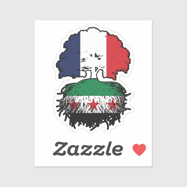 Syrian French Roots and Crown Tree (Sheet)