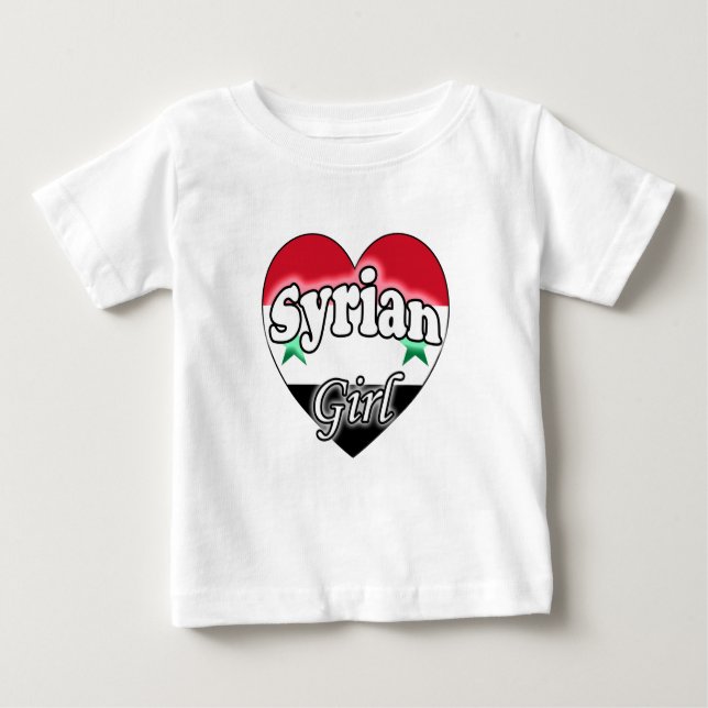 Syrian Girl Baby T-Shirt (Front)