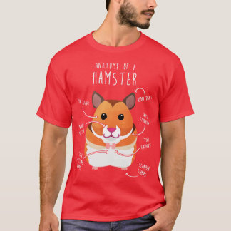 Syrian Hamster Anatomy T-Shirt