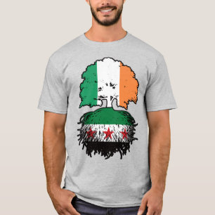 Syrian Irish Roots and Crown Tree T-Shirt