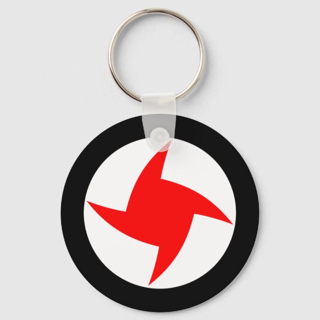 Syrian Social Nationalist Party, Syria flag Key Ring (Front)