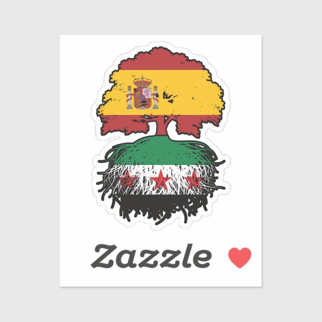 Syrian Spanish Roots and Crown Tree (Sheet)