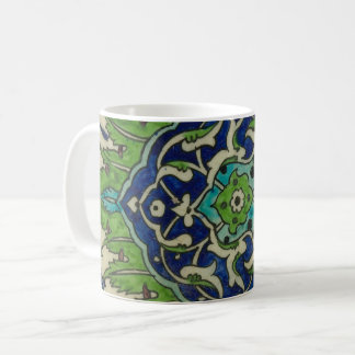 Syrian tile design Ottoman dynasty 16th century Coffee Mug