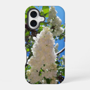 Syringa, White Lilac Flower Tree iPhone 16 Case