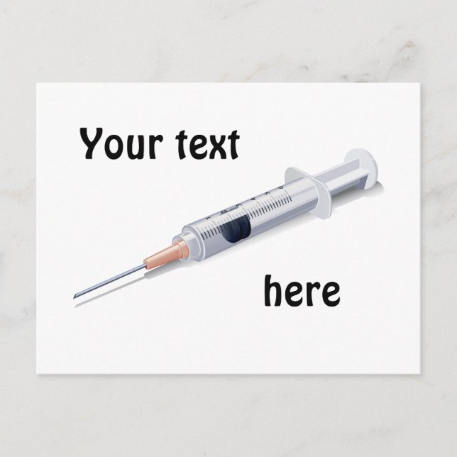 Syringe -  card (Front)