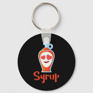 Syrup For Pancakes Couples Costume Halloween Cute Key Ring