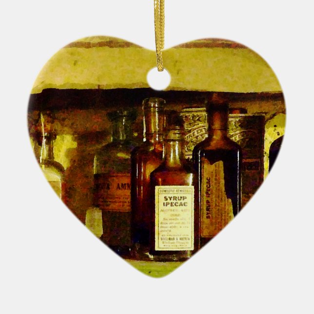 Syrup Of Ipecac Ceramic Tree Decoration (Front)