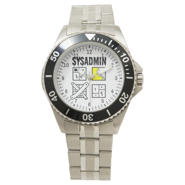 Sysadmin - System Administrator Watch (Front)