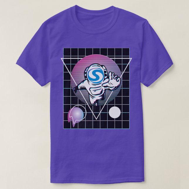 Syscoin Astronaut  T-Shirt (Design Front)