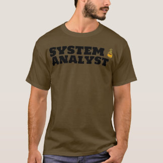 System Analyst and Coffee T-Shirt