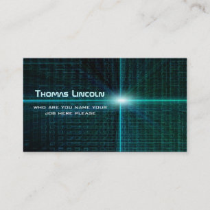 system business card
