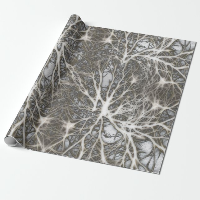 System Neurons Healthy Wrapping Paper (Unrolled)