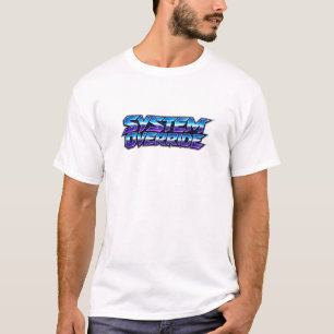 System Override Futuristic Tech Streetwear T-Shirt
