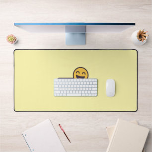 System Update: Happiness Pending – Funny Tech Desk Mat