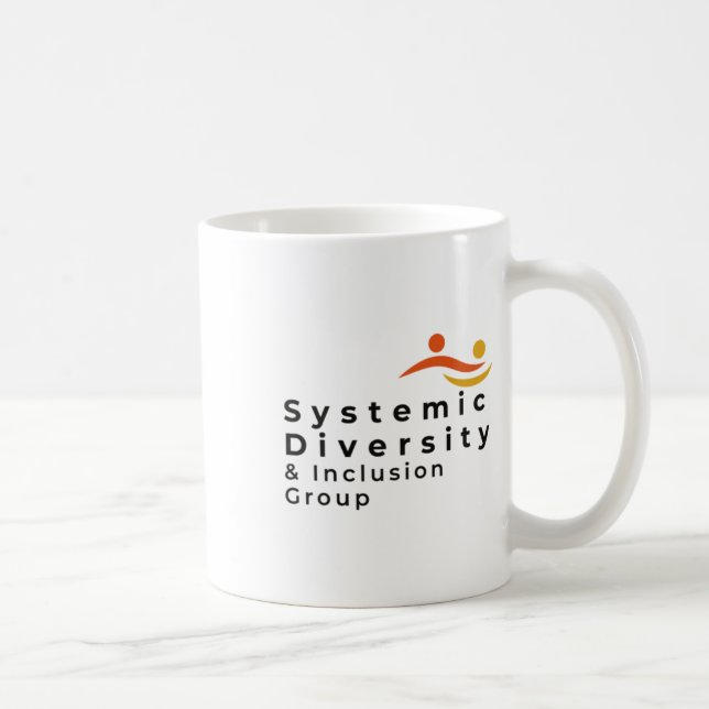 Systemic Diversity Inclusion Group Logo Design Sti Coffee Mug (Right)