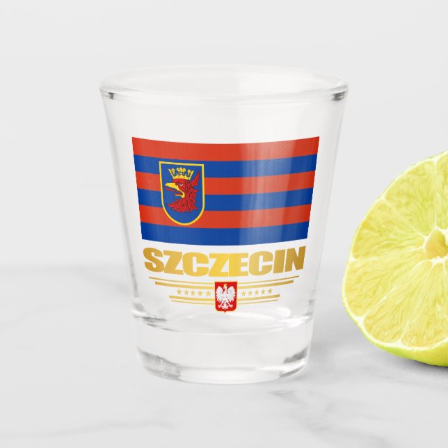 Szczecin Shot Glass (Front)