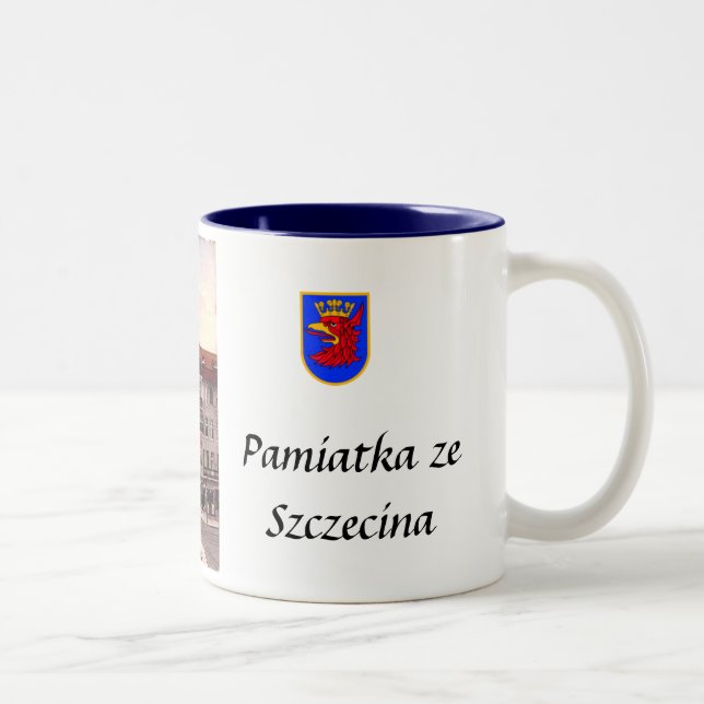Szczecin Souvenir Mug (Right)
