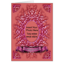 Szczęśliwego Dnia Babci - Karta Card